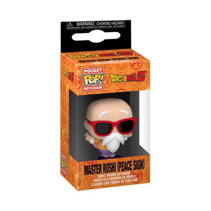 Dragon Ball Z Master Roshi Peace Pop! Keychain