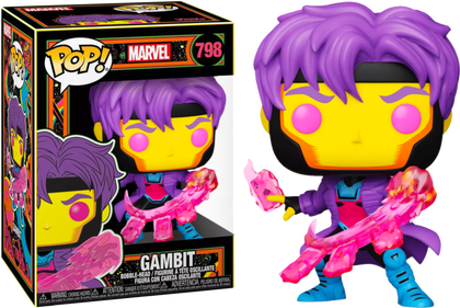 X-Men Gambit Blacklight US Exclusive Pop! Vinyl
