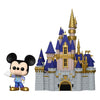 Disney World Cinderella Castle with Mickey Mouse 50th Anniversary Pop! Town