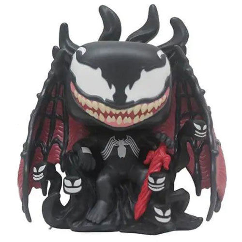Venom Venom on Throne Glow US Exclusive Pop! Deluxe