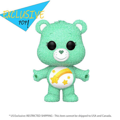 Care Bears 40th Anniversary Diamond Glitter Wish Bear Pop! Vinyl