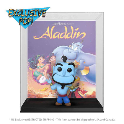 Aladdin (1992) Genie US Exclusive Pop! VHS Cover