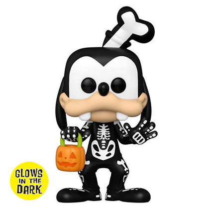 Disney Halloween 2022 Goofy Skeleton Glow US Exclusive Pop! Vinyl
