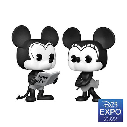 Disney Pilot Mickey & Minnie D23 US Exclusive Pop! Vinyl