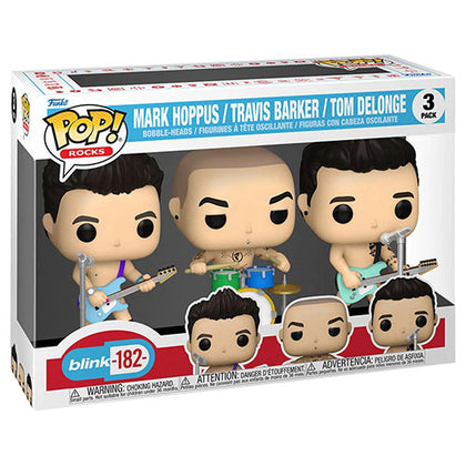 Blink 182 Mark, Travis & Tom Pop! Vinyl 3 Pack