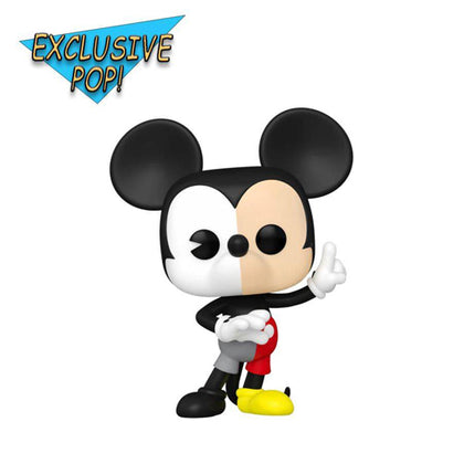 Disney 100th Mickey Mouse (Split Colour) US Exclusive Pop! Vinyl