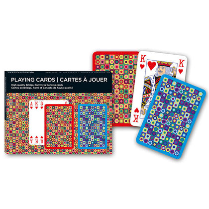Dots Bridge Playing Cards Decks 2-Pack