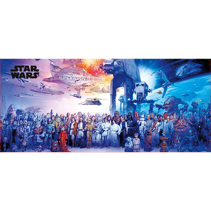 Star Wars 90 x 40cm Desk Gaming Mat Character Panorama