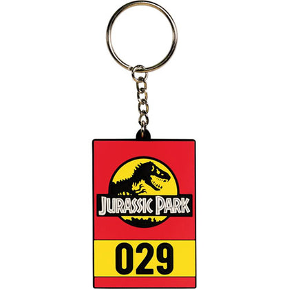 Jurassic Park Car Hanger PVC Keychain