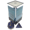 Chessex Scarab Royal Blue/Gold 7 Die Set
