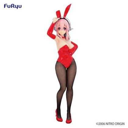 BiCute Bunnies Super Sonico Red Bunny Outfit FuRyu Action Figure