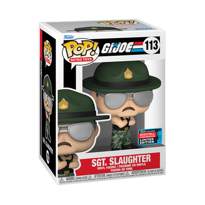 G.I. Joe Sgt Slaughter NY22 Pop! Vinyl
