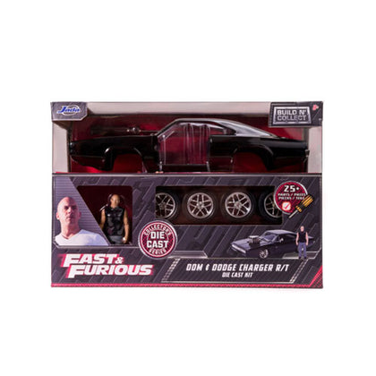 Fast & Furious Dodge Charger with Dom 1:24 Diecast Model Kit