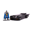Batman Animated Batmobile with Figure 1:32 Scale Diecast Vehicle