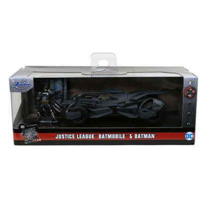 Batman Justice League Batmobile with Batman Figure 1:32 Scale Diecast Vehicle