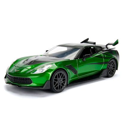Transformers Chevy Corvette Stingray Crosshairs Hollywood Ride 1:24 Scale Diecast Vehicle