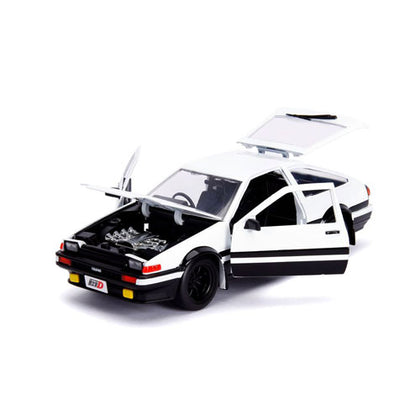 Initial D 1986 Toyota Corolla Trueno AE86 1:24 Scale Diecast Vehicle