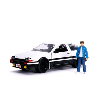 Initial D 1986 Toyota Corolla Trueno AE86 1:24 Scale Diecast Vehicle