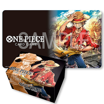 One Piece Card Game Playmat & Storage Box Set Monkey.D.Luffy