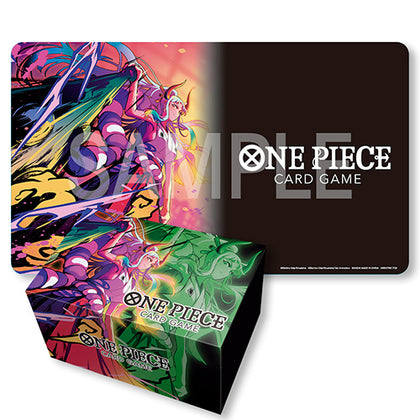 One Piece Card Game Playmat & Storage Box Set Yamato