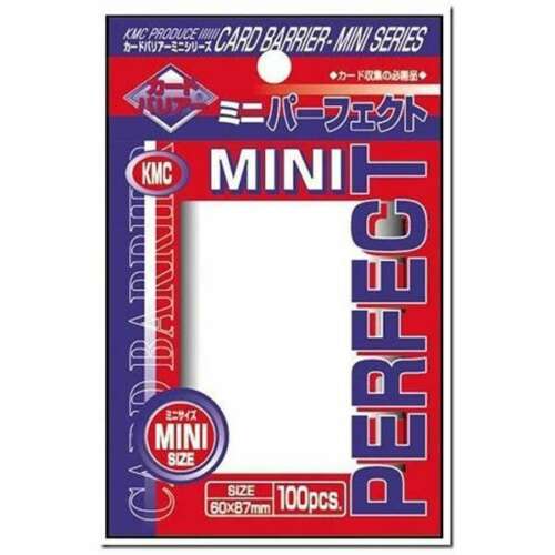 Deck Protector KMC Perfect Size Sleeve Mini 100ct Clear Gametraders Seaford Deck Protector KMC Perfect Size Sleeve Mini 100ct Clear Gametraders Seaford